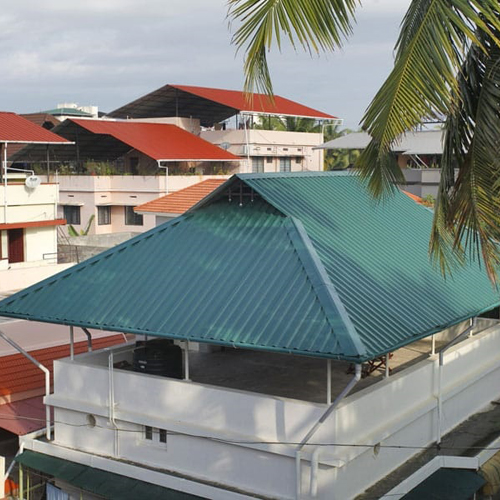 UPVC gutter in Chennai, Industrial fabrication in Chennai, GIGL Roofing Sheet in Chennai